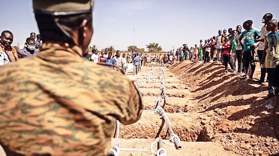 53 members of Burkina security forces killed  in jihadist attack