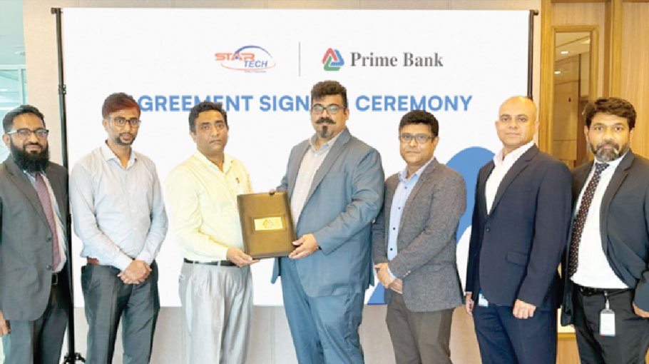 Prime Bank ties up with Star Tech Limited