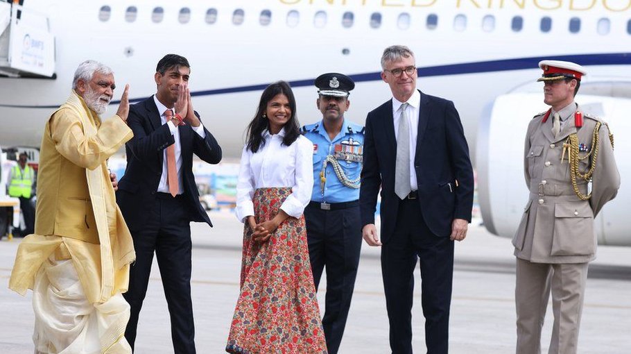 Rishi Sunak makes 'historic' G20 visit to India - Bangladesh Post