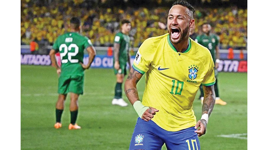 Neymar surpasses legend Pele to become Brazil's top goal scorer in