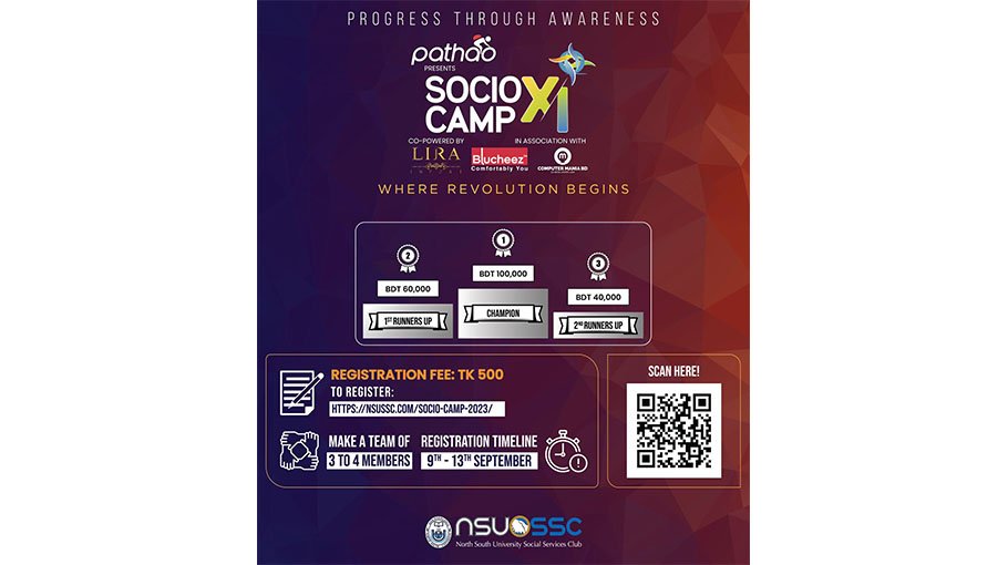 11th edition of ‘Socio Camp’ begins at NSU