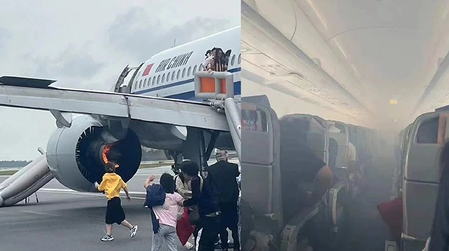 Air China plane makes emergency landing in Singapore, all safe