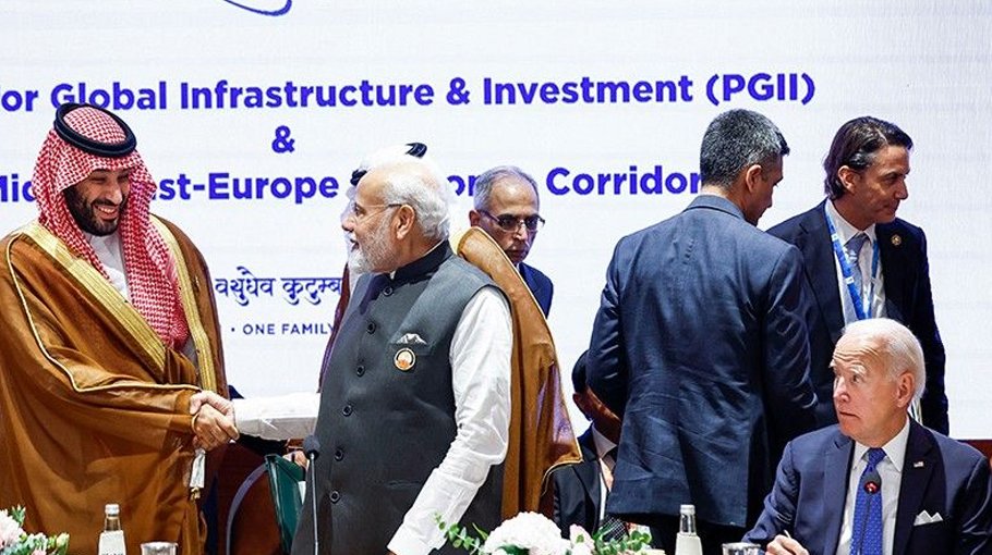 ‘Historic’ EU-Mid East-India trade plan launched
