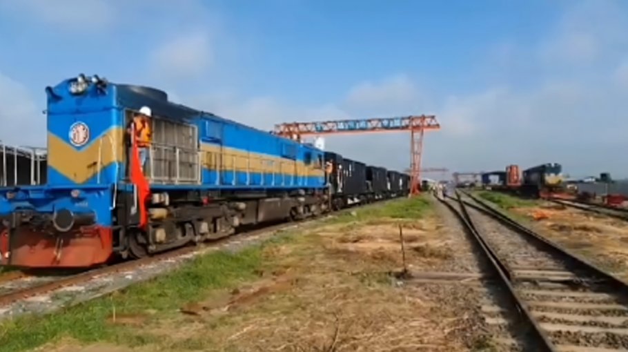 Padma Bridge rail link: Goods trial train reaches Bhanga