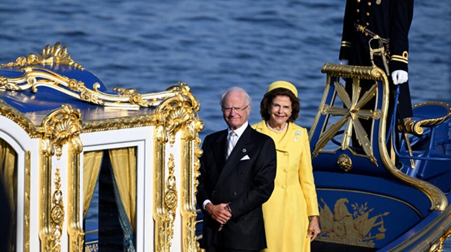 Swedes throng capital for royal jubilee