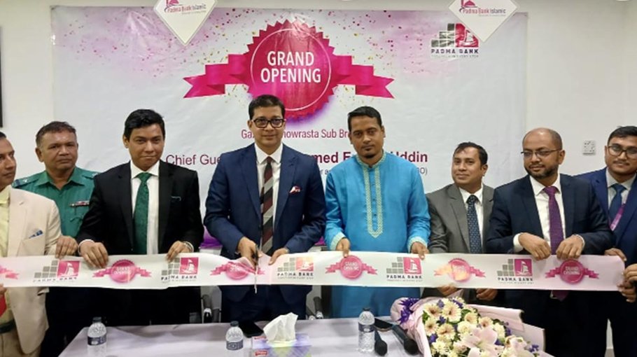 Padma Bank opens sub-branch at Gazipur Chorasta 
