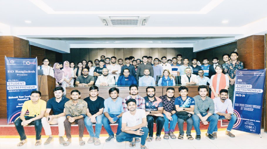 EO Bangladesh hosts GSEA campaign at DU
