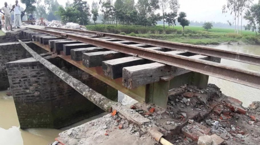 Train movement in Kurigram suspended