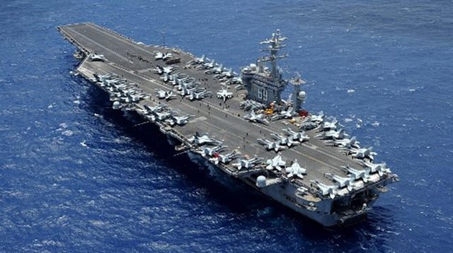 US sends second aircraft carrier 'to deter hostile actions against Israel'