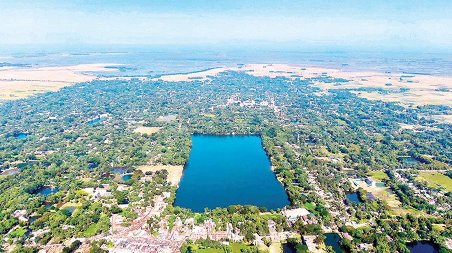 Encroachment on Habiganj’s Sagardighi goes on