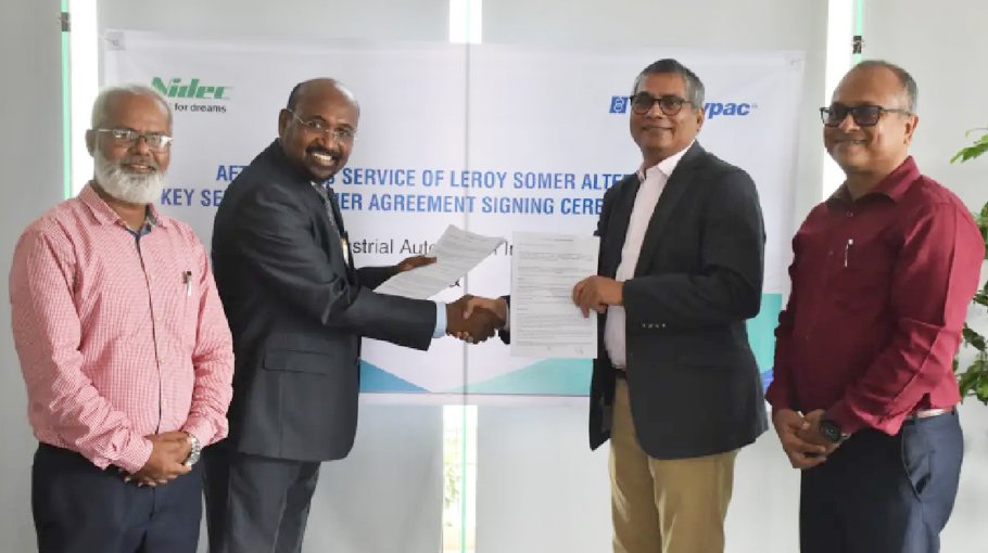 Energypac, Nidec sign MoU 