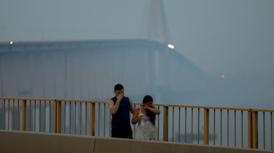 Smoke from Brazil forest fires suffocates Manaus
