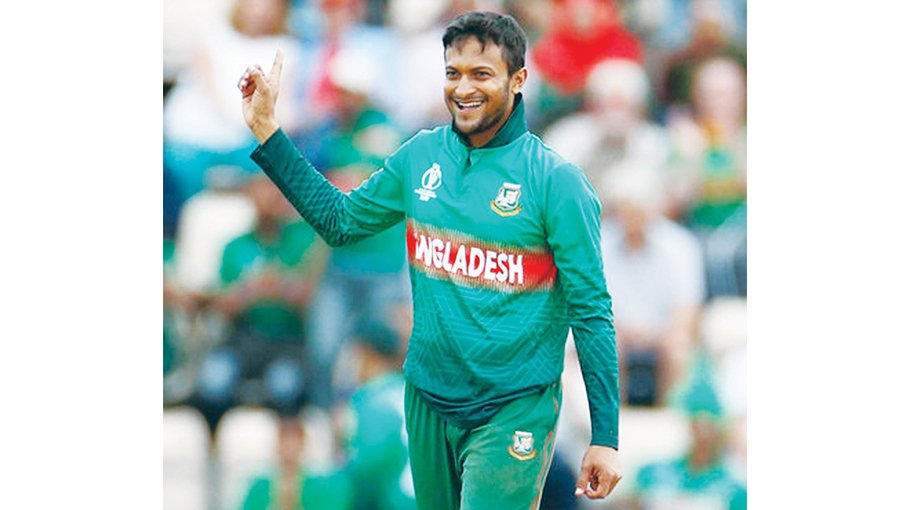 Shakib likely to be fit for Indian clash