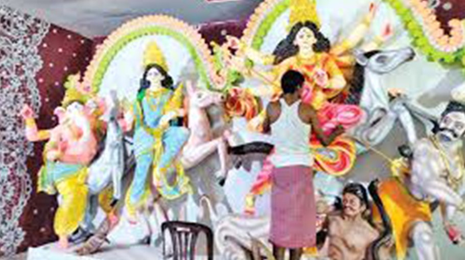 Durga Puja held amid festivity in Jashore