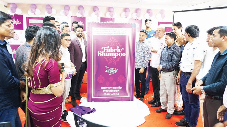 Orix Fabric Shampoo hits Bangladesh market