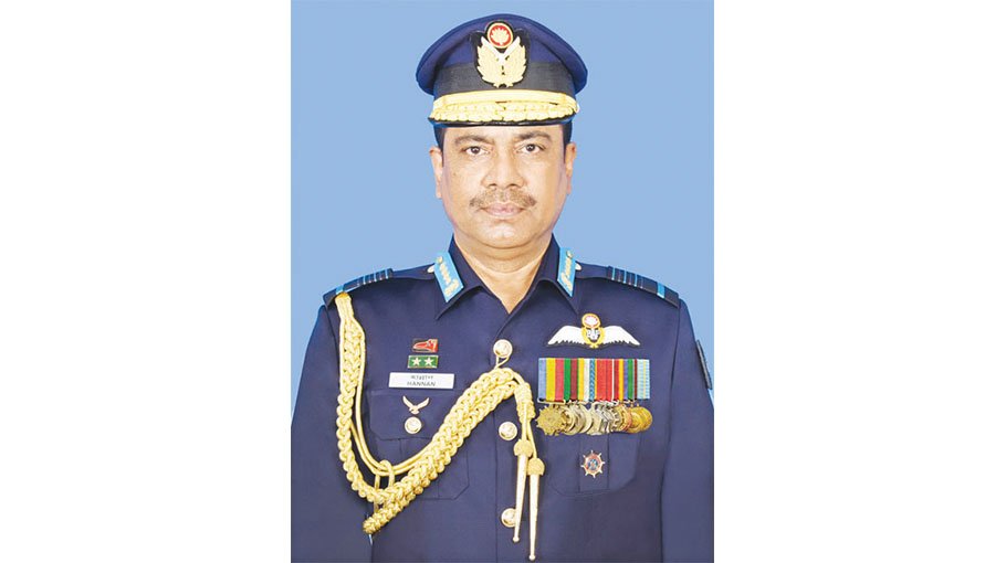 BAF chief returns from USA