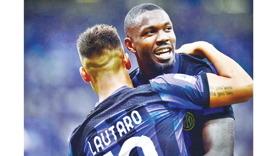 Dynamic duo Martinez, Thuram leading Inter’s CL charge