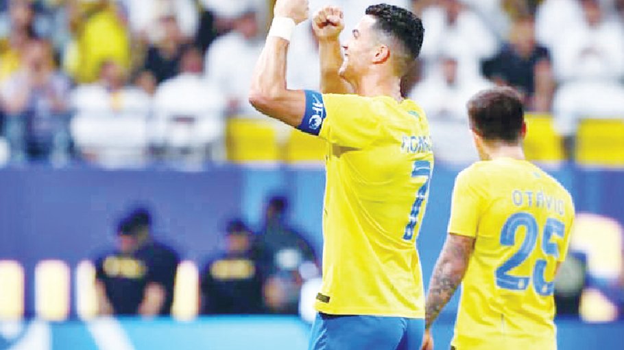 Ronaldo propels Al Nassr win 7-goal thriller against Al Duhail