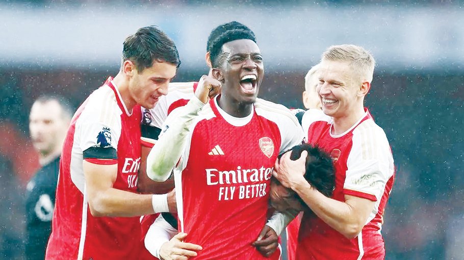Eddie fires hat-trick as Arsenal thrash Sheffield