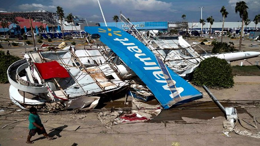 Vast Destruction, 39 Dead In Mexico After Acapulco Hurricane ...