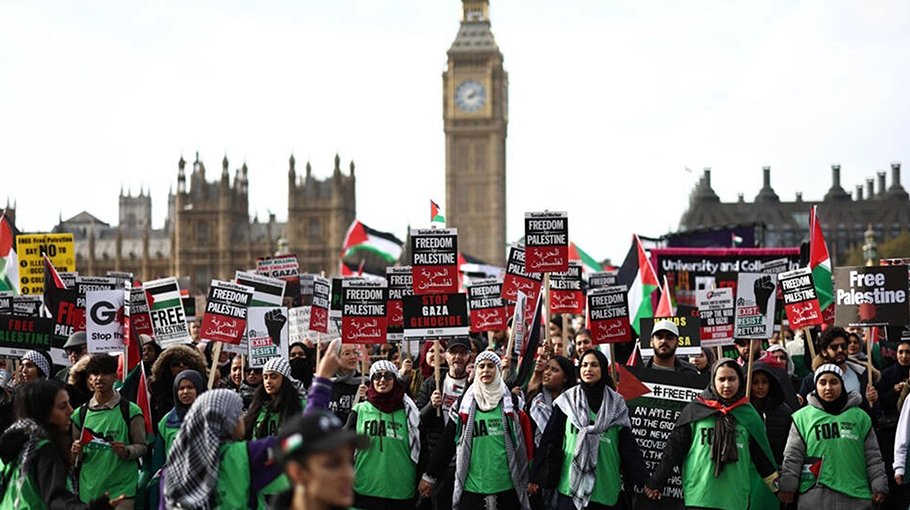 Thousands march for Palestinians in UK, France, Switzerland
