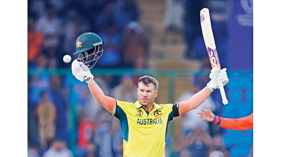 Warner enjoys proving doubters wrong at WC