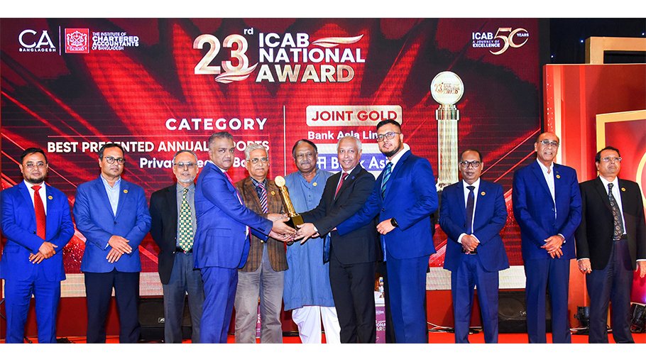 Bank Asia wins ICAB national award