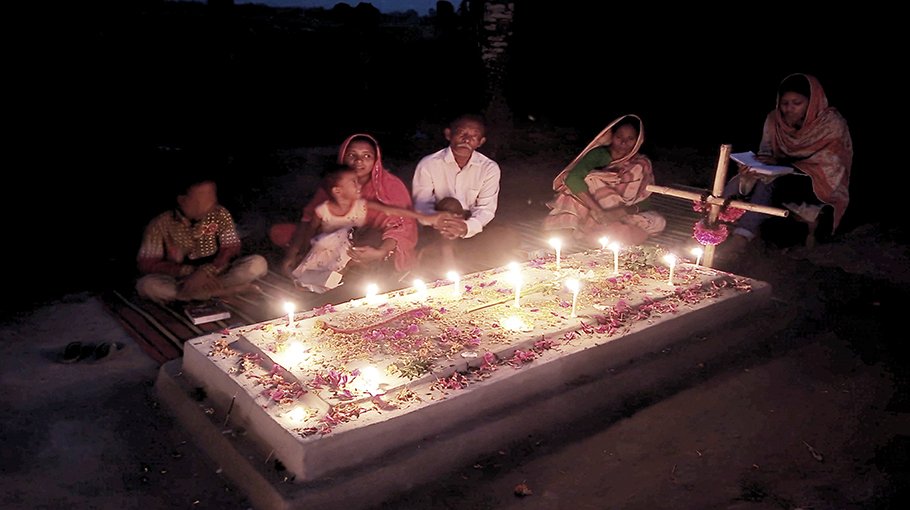All Souls Day observed in Dinajpur