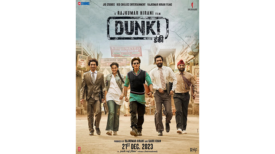Dunki: Shah Rukh Khan Treats Fans with Intriguing New Posters