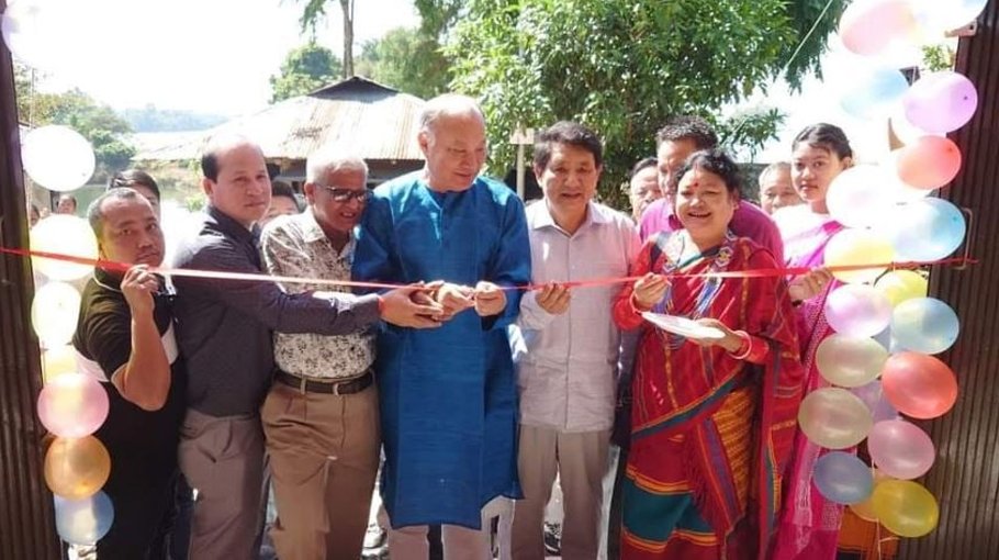 Sri Sri Raksha Ma Kali temple inaugurated  in Rangamati