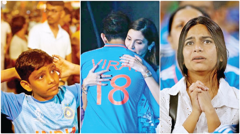 Indian fans heartbroken after  defeat