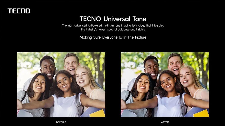 TECNO unveils universal tone imaging tech