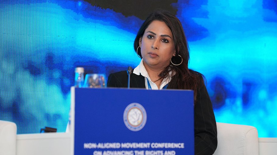 Barrister Miti Sanjana attends NAM confce