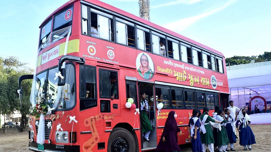 Smart school bus launched in Ctg Bangladesh Post