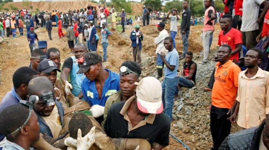 30 feared trapped in Zambia mine collapse