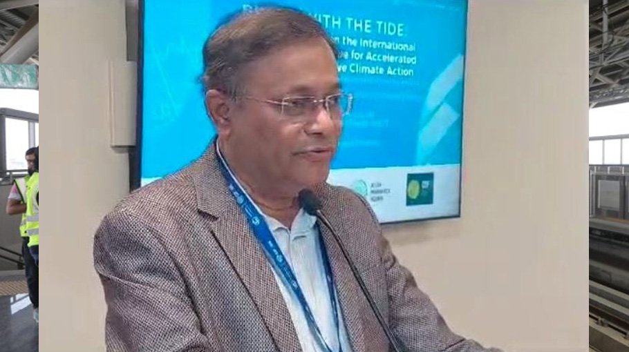Hasan for forging global financing system to   tackle climate effects