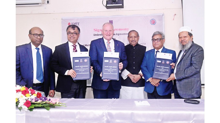 RMIT, DU, BCSIR sign MoU on research 