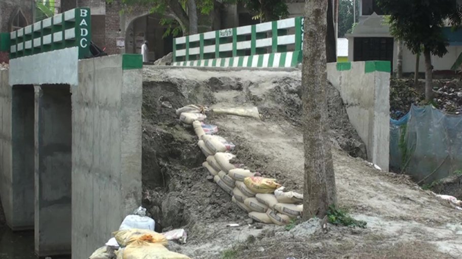 Culvert remain useless without connecting roads in Gopalganj 