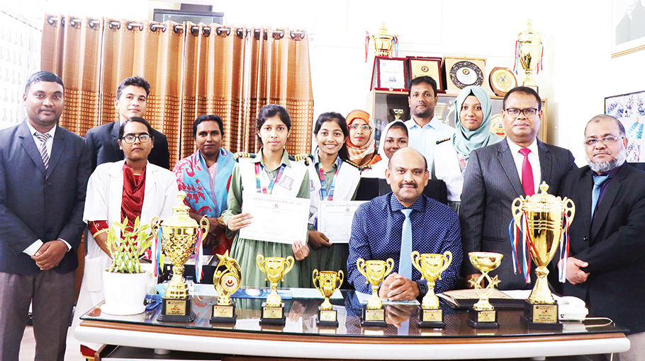 Milestone excels in intercollege sports competition Bangladesh Post