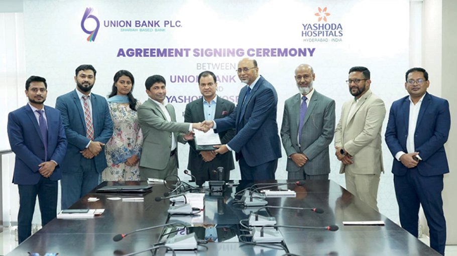 Union Bank, Yashoda Hospitals sign agreement  