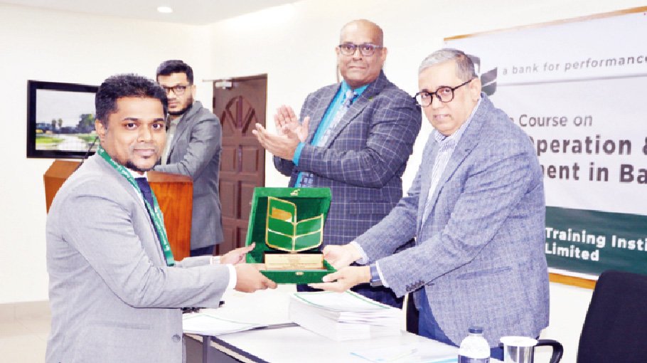 NBL training on credit operation, risk  management ends