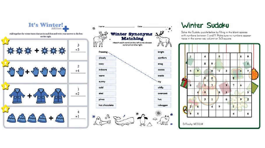 Keep the learning going during winter break