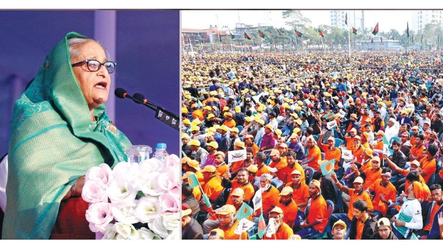 AL politics for people’s welfare, BNP-Jamaat’s to burn people