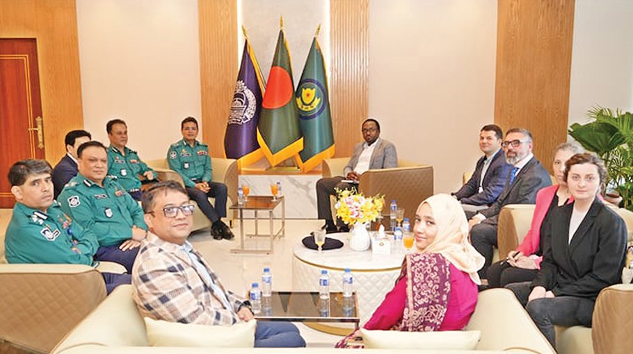 IRI-NDI delegation meets DMP Commissioner