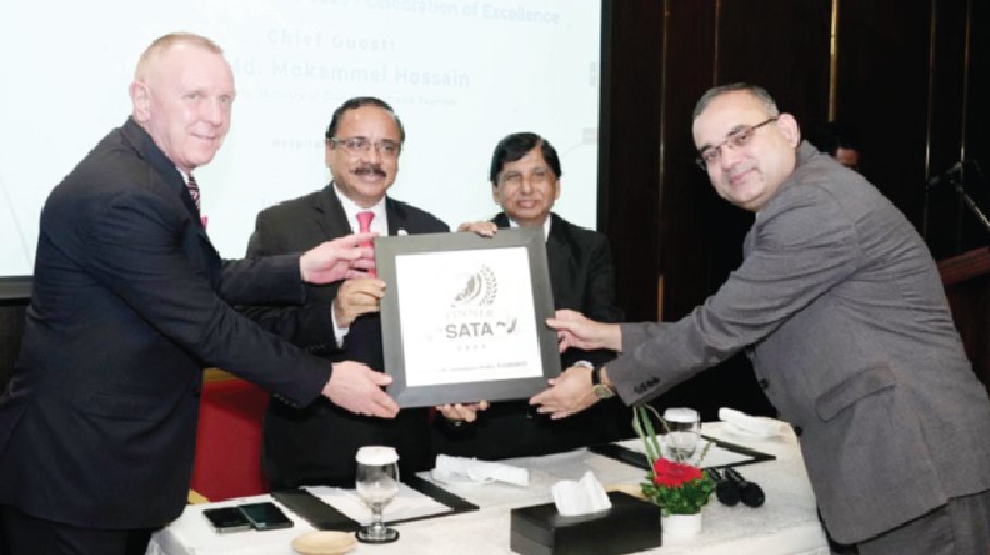 Pan Pacific Sonargaon Dhaka wins awards at SATA-2023
