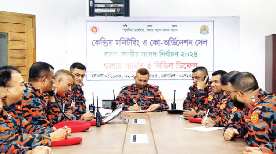 Fire service forms monitoring cell ahead of election