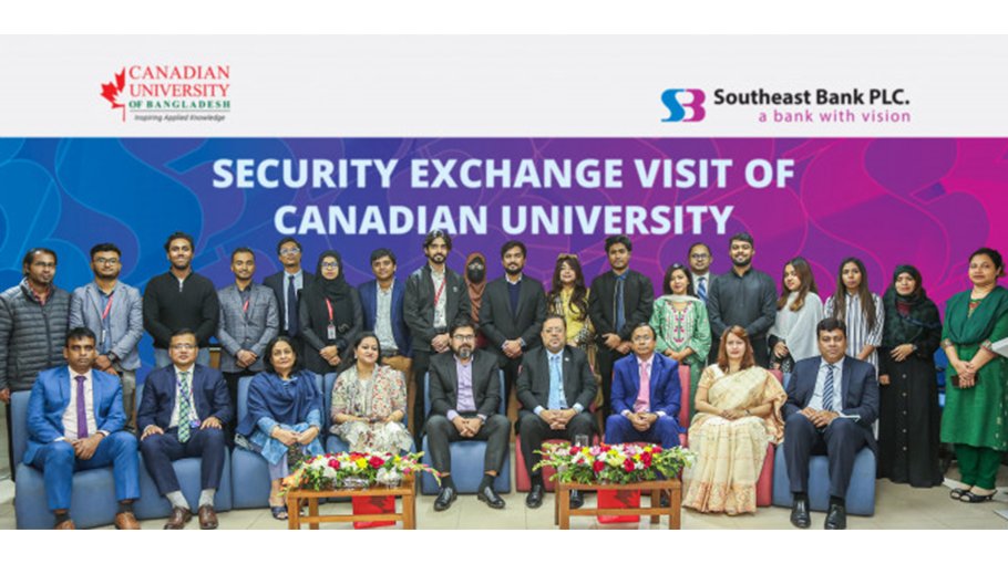 Southeast Bank holds academic session for Canadian University 