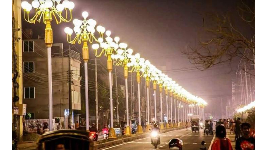 Good lighting gives Rajshahi a facelift - Bangladesh Post