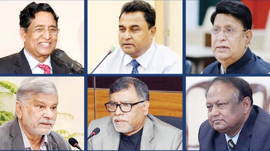 14 ministers, 7 state ministers, a deputy minister dropped