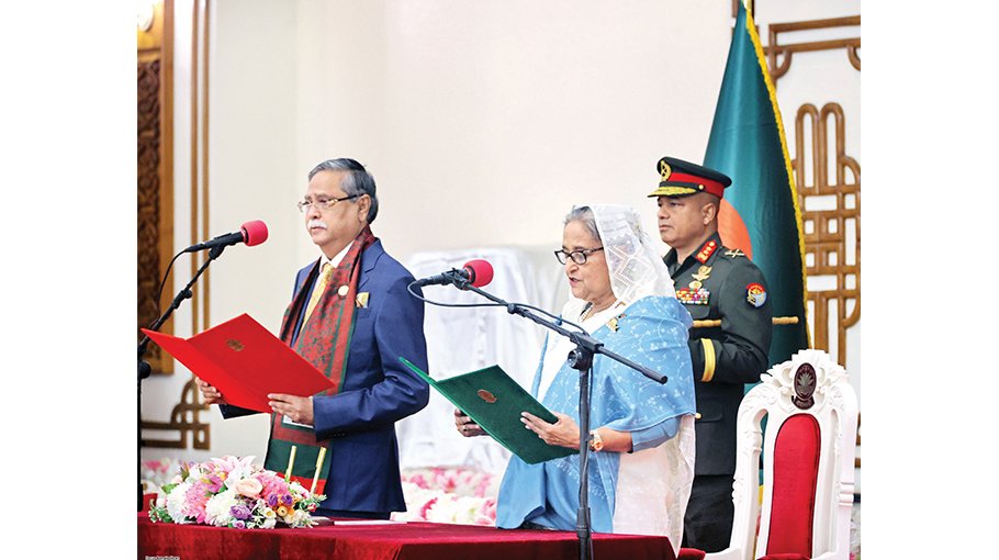 Hasina aims at lofty progress  of nation